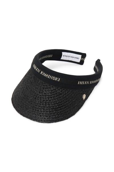 헬렌카민스키(HELEN KAMINSKI) 비앙카 8 여성 바이저 HAT52204 CHARCOAL BLACK LOGO
