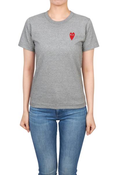 꼼데가르송(COMME DES GARCONS) 롱 레드와펜 여성 반팔티셔츠 AZ T229 051 2