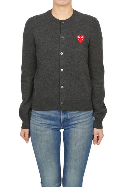 꼼데가르송(COMME DES GARCONS) 더블와펜 여성 가디건 AZ N075 051 2
