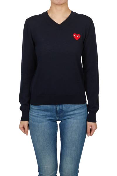 꼼데가르송(COMME DES GARCONS) 레드하트 여성 니트 AZ N029 051 2