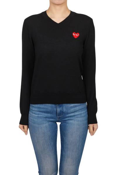 꼼데가르송(COMME DES GARCONS) 레드하트 여성 니트 AZ N029 051 1