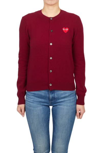 꼼데가르송(COMME DES GARCONS) 레드와펜 여성 가디건 AZ N007 051 4