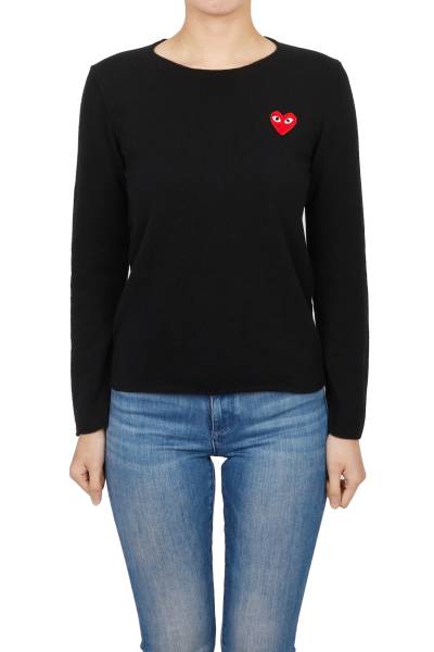 꼼데가르송(COMME DES GARCONS) 레드와펜 여성 니트 AZ N067 051 1