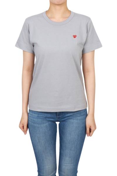 꼼데가르송(COMME DES GARCONS) 미니 레드와펜 여성 반팔티셔츠 AZ T313 051 3