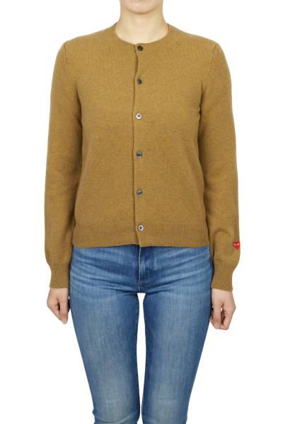 꼼데가르송(COMME DES GARCONS) 미니 레드와펜 여성 가디건 AZ N091 051 3