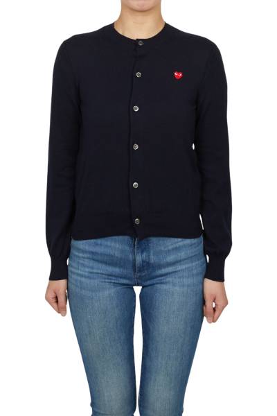 꼼데가르송(COMME DES GARCONS) 미니 레드와펜 여성 가디건 AZ N053 051 2