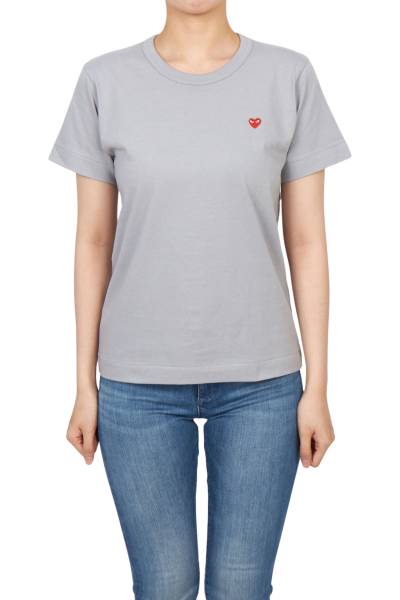 꼼데가르송(COMME DES GARCONS) 미니 블랙와펜 여성 반팔티셔츠 AZ T213 051 3