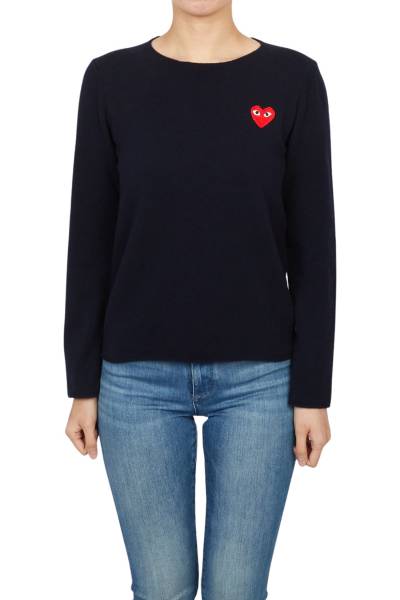 꼼데가르송(COMME DES GARCONS) 레드와펜 여성 니트 AZ N067 051 2