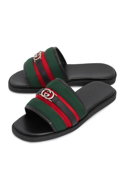 구찌(GUCCI) 인터로킹 G 남성 슬리퍼 835091 HAAHH 8449