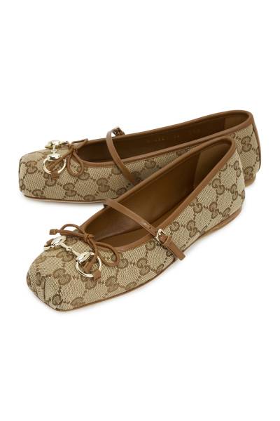 구찌(GUCCI) 홀스빗 여성 플랫슈즈 814321 FAD6C 9745