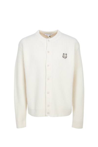 메종키츠네(MAISON KITSUNE) 볼드 폭스헤드 남성 가디건 PM00508KT1149 P700