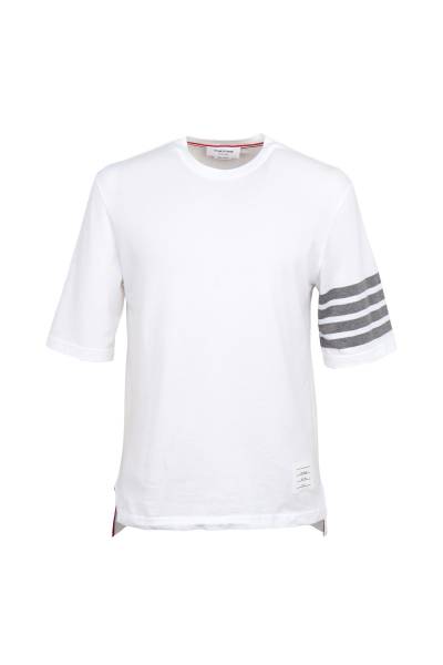 톰브라운(THOM BROWNE) 남성 반팔티셔츠 MJS168G 07862 100