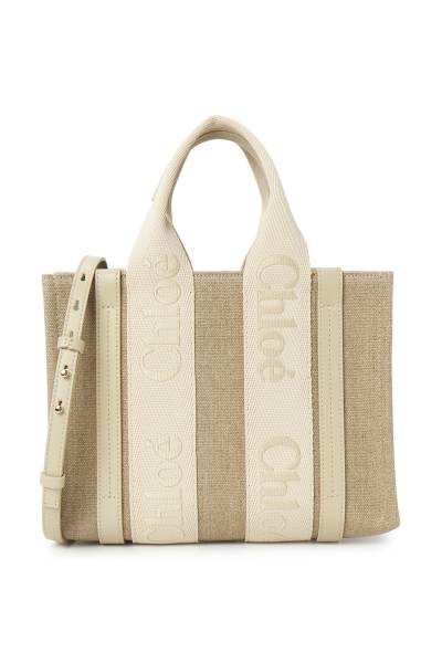 끌로에(CHLOE) 스몰 우디 토트백 CHC23AS397L17 20S