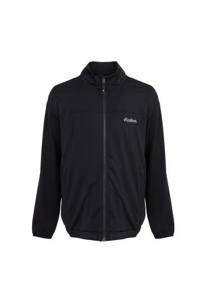 말본골프(MALBON GOLF) 골프웨어 남성 집업 자켓 M9420 BLK