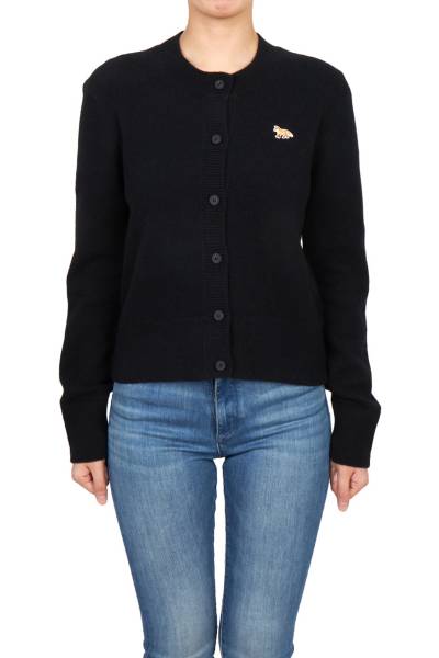 메종키츠네(MAISON KITSUNE) 베이비 폭스 여성 가디건 PW00506KT1006 P199