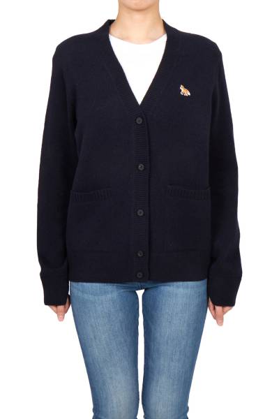 메종키츠네(MAISON KITSUNE) 베이비 폭스 여성 가디건 PW00501KT1006 0413