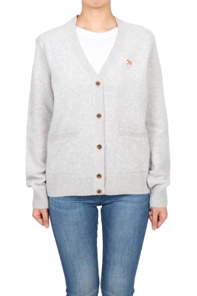 메종키츠네(MAISON KITSUNE) 베이비 폭스 여성 가디건 PW00501KT1006 H120