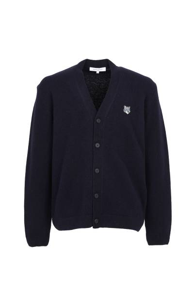 메종키츠네(MAISON KITSUNE) 폭스헤드 남성 가디건 PM00502KT1006 0413
