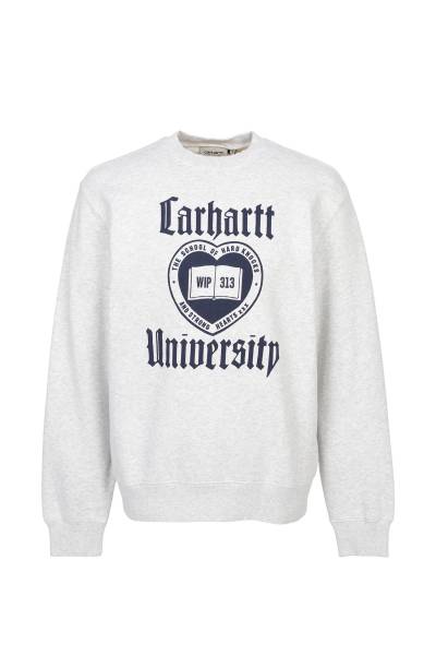칼하트윕(CARHARTT WIP) 스쿨링 남성 기모 맨투맨 I035642 482XX