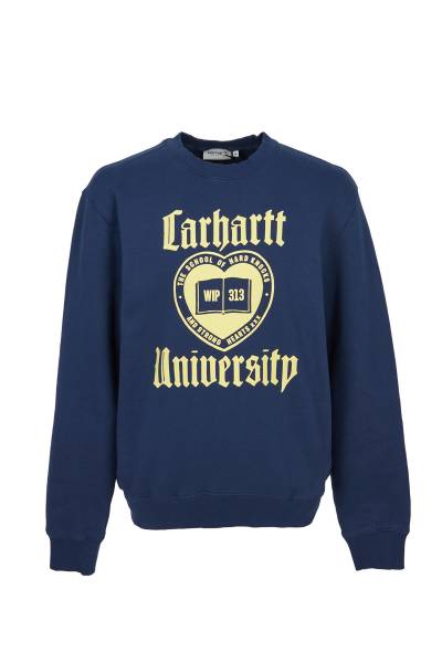 칼하트윕(CARHARTT WIP) 스쿨링 남성 기모 맨투맨 I035642 VQXX