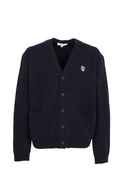 메종키츠네(MAISON KITSUNE) 폭스헤드 남성 가디건 PM00510KT1180 0413