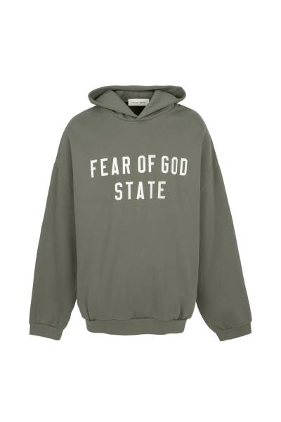 피어오브갓(FEAR OF GOD) 에센셜 남성 기모 후드티 192SP256217F MOSS