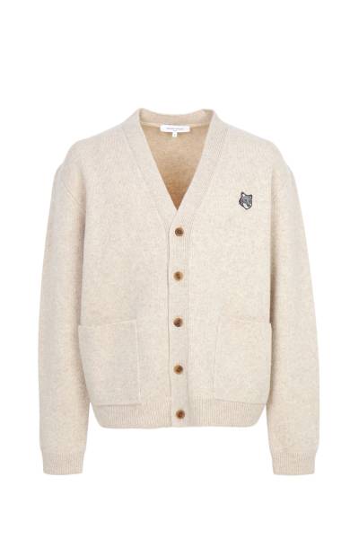 메종키츠네(MAISON KITSUNE) 폭스헤드 남성 가디건 PM00510KT1180 0335