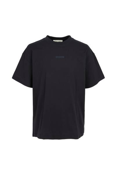 피어오브갓(FEAR OF GOD) 에센셜 남성 반팔티셔츠 125SP254280F JET BLACK