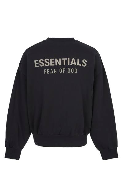 피어오브갓(FEAR OF GOD) 에센셜 남성 기모 맨투맨 192SP252040F JET BLACK