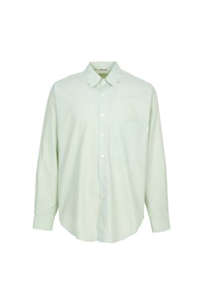 오라리(AURALEE) 남성 셔츠 A25AS02TN LIGHT KHAKI