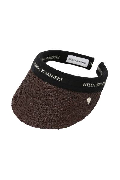 헬렌카민스키(HELEN KAMINSKI) 비앙카 8 여성 바이저 HAT52204 CHOCOLATE BLACK LOGO