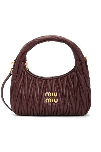 미우미우(MIUMIU) 완더 마테라쎄 여성 호보백 5BC125 AN88 F0007 OOY