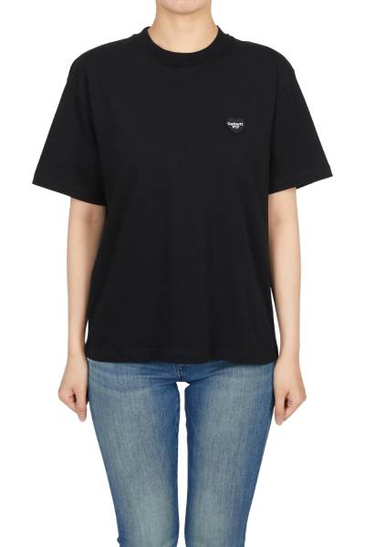 칼하트윕(CARHARTT WIP) 하트 패치 여성 반팔티셔츠 I032318 00EXX