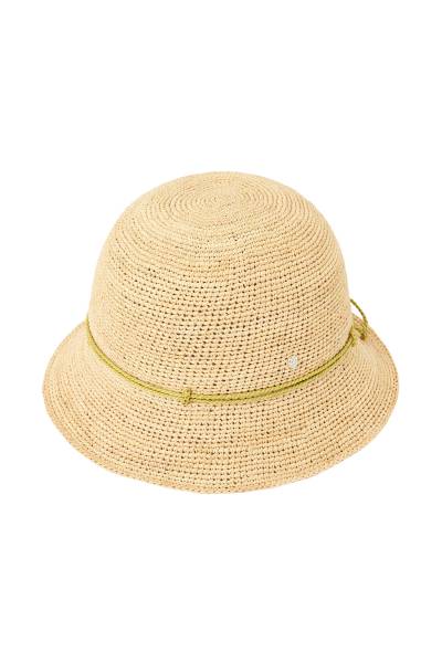 헬렌카민스키(HELEN KAMINSKI) 빌라 6 여성 클로슈햇 HAT50136 NATURAL CHARTREUSE