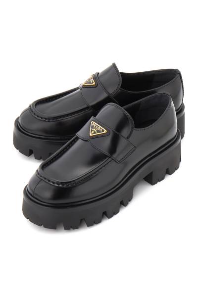 프라다(PRADA) 브러시드 여성 로퍼 1D185O 055 F0002