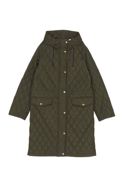 버버리(BURBERRY) 힐게이트 여성 후드 퀼팅 코트 8110324