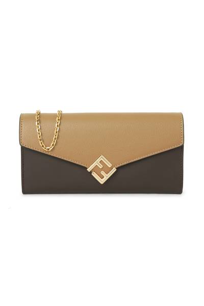 펜디(FENDI) FF 여성 체인 장지갑 8M0365 ALV4 F1UJ9