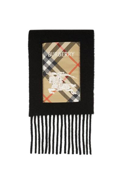 버버리(BURBERRY) 체크 라벨 캐시미어 목도리 (남여공용) 8116107