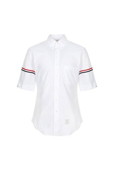 톰브라운(THOM BROWNE) 남성 반팔 셔츠 MWS242A F0313 100