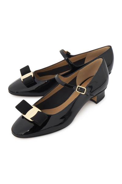 페라가모(FERRAGAMO) 바라 보우 메리제인 여성 펌프스 01L345 0790731