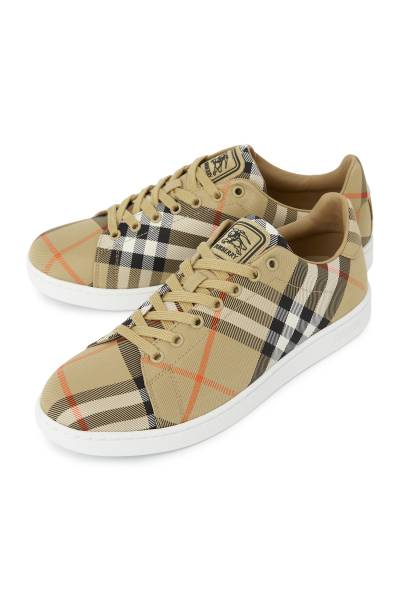 버버리(BURBERRY) 체크 남성 스니커즈 8118846