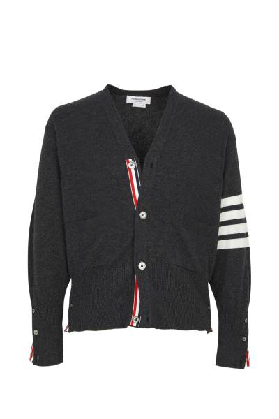 톰브라운(THOM BROWNE) 남성 크롭 가디건 MKCS01A 00011 022