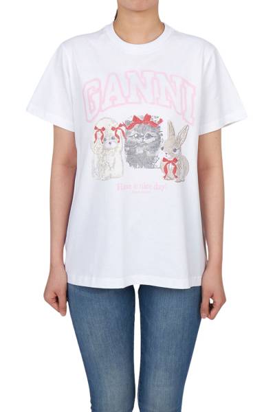 가니(GANNI) 반팔티셔츠 A1050029 151