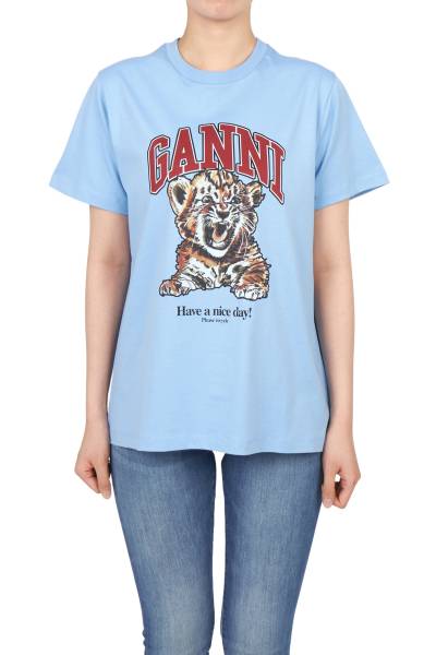 가니(GANNI) 반팔티셔츠 T4007 745