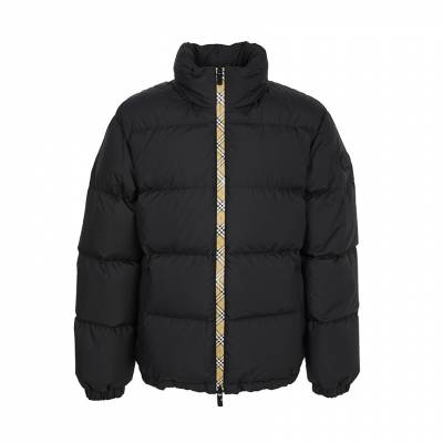 버버리(BURBERRY) 스크래치 체커 테이프 스노든 남성 패딩 점퍼 8110196 SA_8110196_027