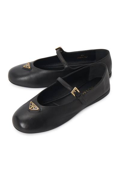 프라다(PRADA) 발레리나 여성 플랫슈즈 1F793N 038 F0002