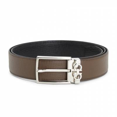 페라가모(FERRAGAMO) 스크래치 간치니 남성 양면 벨트 67 A037 049 0770567 (프리컷팅) SA_67 A037 049 0770567_042
