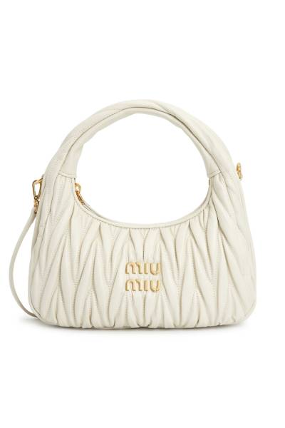 미우미우(MIUMIU) 완더 마테라쎄 여성 호보백 5BC125 AN88 F0009 OOY