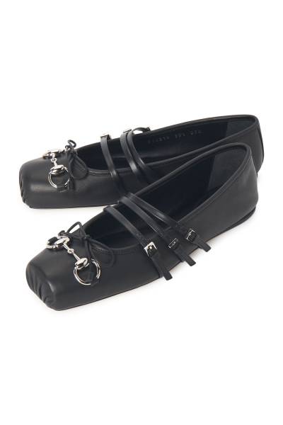 구찌(GUCCI) 홀스빗 여성 플랫슈즈 814318 AAEA4 1000