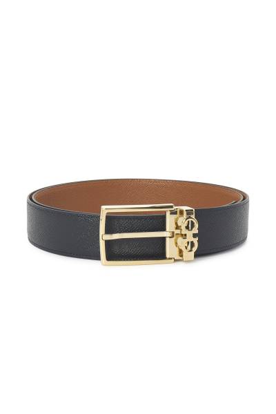 페라가모(FERRAGAMO) 간치니 남성 양면 벨트 (프리컷팅) 67A037 0790180